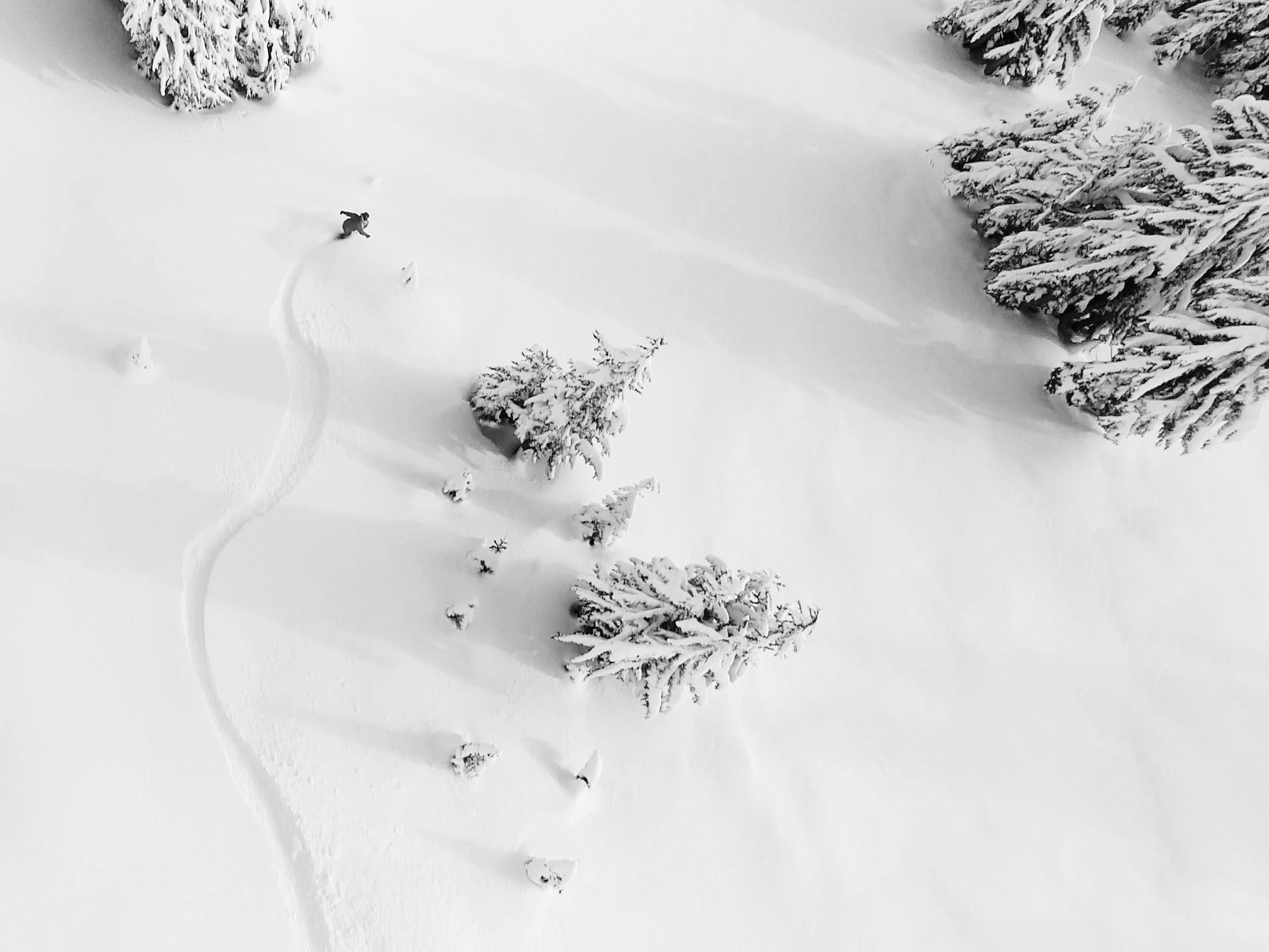 Pulverschnee in Sörenberg